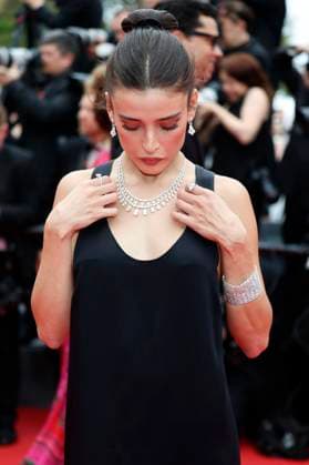 Jeanne Goursaud bei der Premiere des Kinofilms The Apprentice auf dem Festival de Cannes 2024 77. Internationale Filmfestspiele von Cannes im Palais des Festivals. Cannes, 20.05.2024