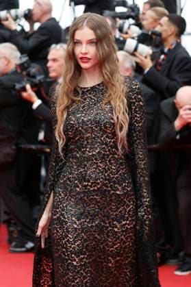 Barbara Palvin bei der Premiere des Kinofilms The Apprentice auf dem Festival de Cannes 2024 77. Internationale Filmfestspiele von Cannes im Palais des Festivals. Cannes, 20.05.2024