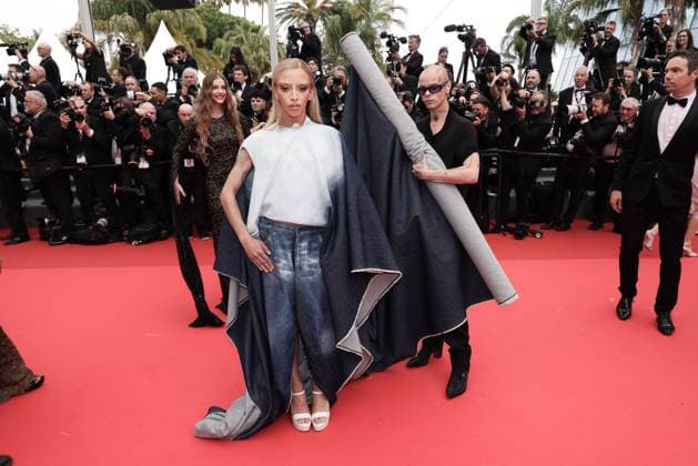 Cannes The Apprentice Screening DB Bilal Hassani attends the The Apprentice Red Carpet at the 77th annual Cannes Film Festival at Palais des Festivals on May 20, 2024 in Cannes, France. Photo by David Boyer ABACAPRESS.COM Cannes France  Copyright: xBoyerxDavid ABACAx
