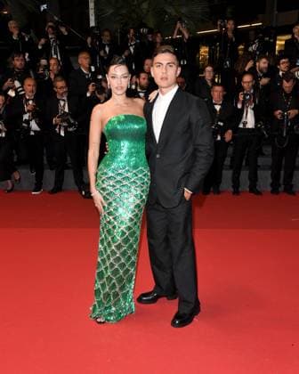 Cannes, 77th Cannes Film Festival 2024, Red carpet film The Shrouds (Les Linceuls) In the photo: Paulo Dybala, Oriana Sabatini  Copyright: xAlbertoxTerenghix xipa-agency.nex xPoolxPhotoxEventsx03x IPA_Agency_IPA46323798