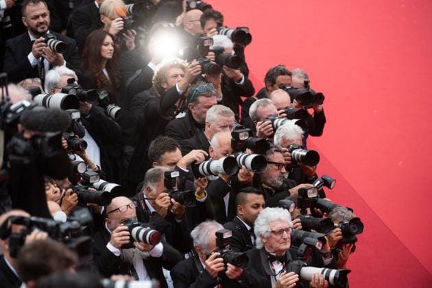Cannes The Apprentice Premiere Photographers working The Apprentice Premiere as part of the 77th Cannes International Film Festival in Cannes, France on May 20, 2024. Photo by Aurore Marechal ABACAPRESS.COM Cannes France  Copyright: xMarechalxAurore ABACAx