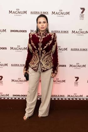 magnum day5 photocall Sara Lalama SoirÃ e Iconoclast x 2 Horloges beach party during the 77th Cannes International Film Festival on May 20, 2024 Cannes France Jeremy Melloul Magnum Cannes via Bestimage Magnum Beach Iconoclast x 2 Horloges party during the 77th Cannes International Film Festival on May 20, 2024 Cannes France  Copyright: xJeremyxMelloulx xMagnumxCannesxviaxBestimagexJeremyxMelloulx xMagnumxCannesxviaxBestimagex