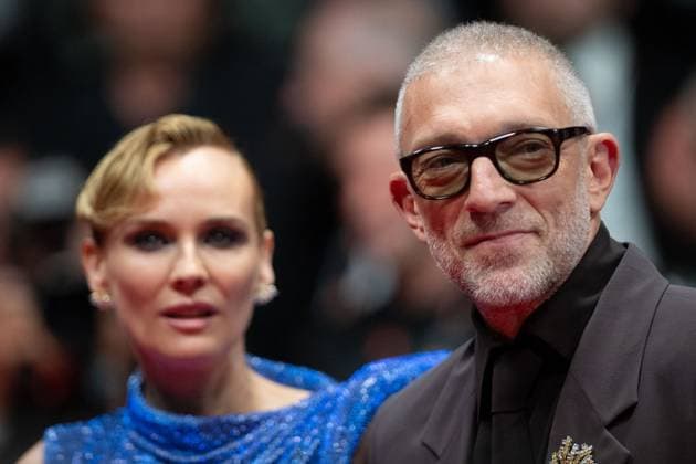 Cannes - The Shrouds Screening Diane Kruger and Vincent Cassel attending The Shrouds Premiere as part of the 77th Cannes International Film Festival in Cannes, France on May 20, 2024. Photo by Aurore Marechal ABACAPRESS.COM Cannes France  Copyright: xMarechalxAurore ABACAx