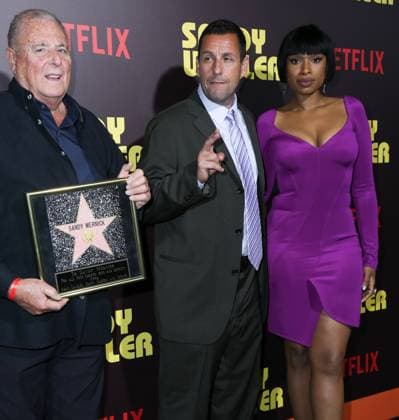 Premiere Of Netflix s Sandy Wexler - Arrivals 7 April, 2017- Hollywood, California - Adam Sandler, Jennifer Hudson, Sandy Wernick, the premiere of Netflix s Sandy Wexler . Photo Credit: PMA AdMedia EDITORIAL USE ONLY  Copyright: xx PMA AdMediax admphotostwo354169