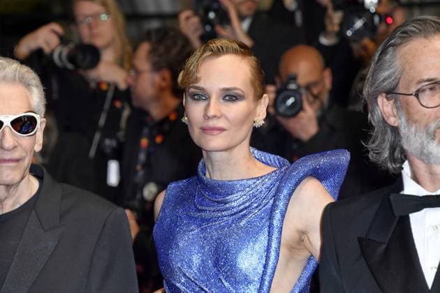 Diane Kruger bei der Premiere THE SHROUDS bei den 77 th Filnfestspielen in Cannes 20.05.2024