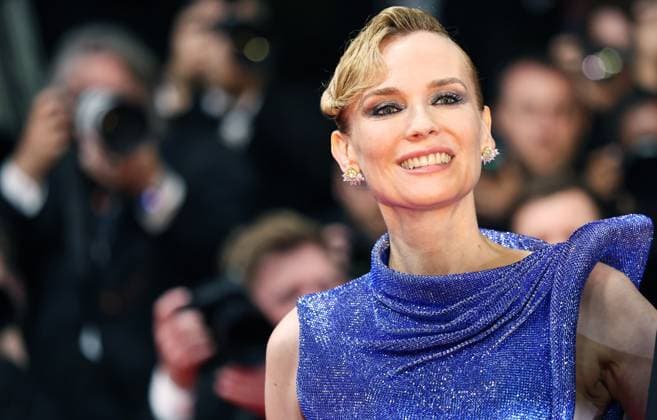 (240521) -- CANNES, May 21, 2024 -- Actress Diane Kruger arrives for the screening of the film The Shrouds at the 77th edition of the Cannes Film Festival in Cannes, southern France, on May 20, 2024. ) FRANCE-CANNES-FILM FESTIVAL-THE SHROUDS GaoxJing 