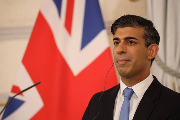 Rishi SUNAK in Wien und trifft PM Nehammer Wien, Bundeskanzleramt, 21. 05. 2024 Rishi SUNAK *** Rishi SUNAK in Vienna and meets PM Nehammer Vienna, Federal Chancellery, 21 05 2024 Rishi SUNAK 