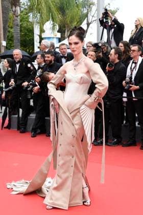 Coco Rocha bei der The Apprentice Film Premiere am 20.05.2024 im Rahmen vom 77. Film Festival in Cannes Cannes Film Festival 2024 -The Apprentice Filmpremiere