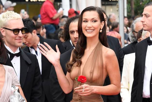 Bella Hadid bei der The Apprentice Film Premiere am 20.05.2024 im Rahmen vom 77. Film Festival in Cannes Cannes Film Festival 2024 -The Apprentice Filmpremiere