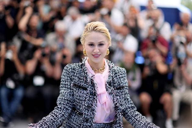 Photocall of the film The Apprentice during the 77th Cannes International Film Festival Maria Bakalova Photocall of the film The Apprentice during the 77th Cannes International Film Festival on May 21, 2024 Jacovides Moreau Bestimage Photocall of the film The Apprentice during the 77th Cannes International Film Festival on May 21, 2024 Cannes France  Copyright: xJACOVIDES-MOREAUx xBESTIMAGExJACOVIDES-MOREAUx xBESTIMAGEx