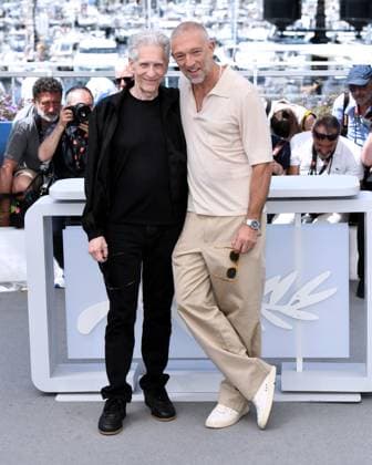 Cannes, 77th Cannes Film Festival 2024 Photocall film The Shrouds In the photo: Vincent Cassel, David Cronenberg  Copyright: xAlbertoxTerenghix xipa-agency.nex xPoolxPhotoxEventsx03x IPA_Agency_IPA46348758