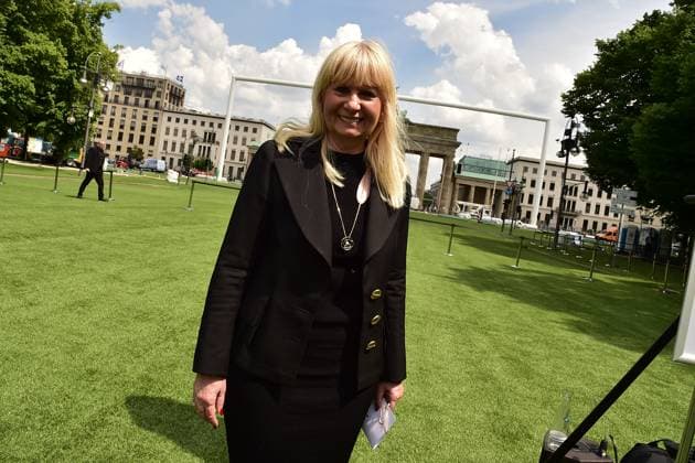 PK zur UEFA EURO 2024 in Berlin Iris Spranger, Senatorin für Inneres und Sport PK Vorstellung der Fan Zone Berlin Ð was erwartet die Besucherinnen und Besucher zur UEFA EURO 2024 in der Hauptstadt in Berlin 21.05.2024