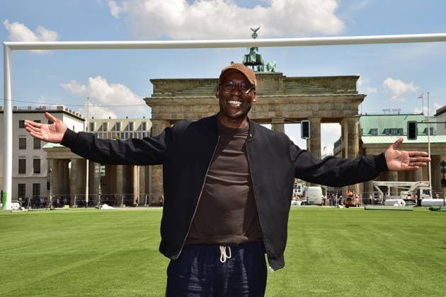 PK zur UEFA EURO 2024 in Berlin Joe Chialo, Senator für Kultur und Gesellschaftlichen Zusammenhalt von Berlin PK Vorstellung der Fan Zone Berlin was erwartet die Besucherinnen und Besucher zur UEFA EURO 2024 in der Hauptstadt in Berlin 21.05.2024