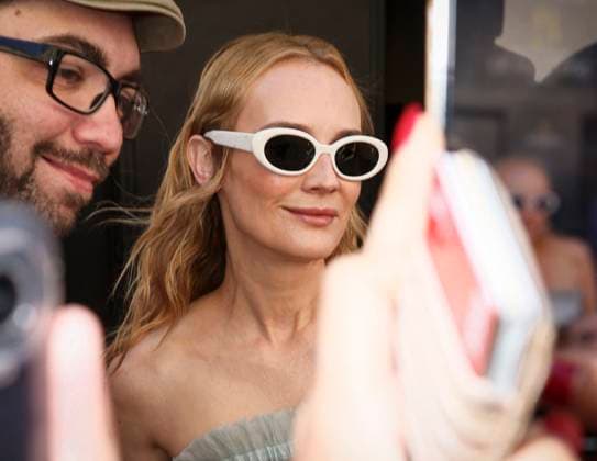 Cannes - Diane Kruger At The Majestic Diane Kruger is spotted at Majestic Barrier Hotel during the 77th Cannes Film Festival on May 21, 2024 in Cannes, France. Photo by Marco Piovanotto ABACAPRESS.COM Cannes France  Copyright: xPiovanottoxMarco ABACAx