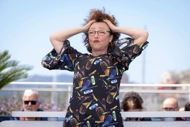Entertainment Bilder des Tages Cannes - Misericordie Phtoocall Catherine Frot attends Misericordie (Misericordia) Photocall at the 77th annual Cannes Film Festival at Palais des Festivals on May 21, 2024 in Cannes, France. Photo by Shootpix ABACAPRESS.COM Cannes France  Copyright: xShootpix ABACAx