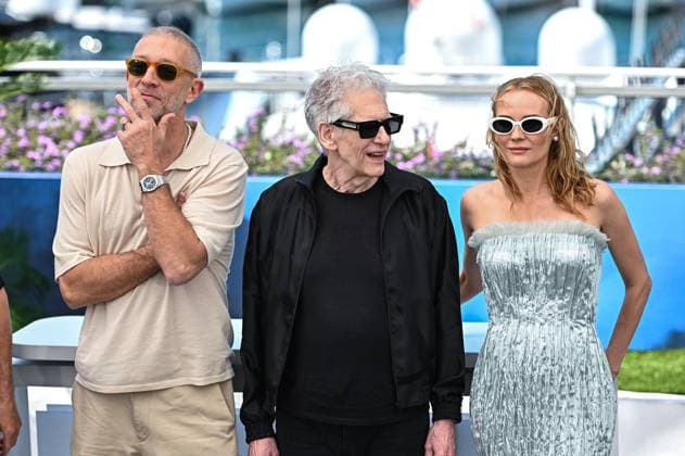 News - The Shrouds Photocall - The 77th Annual Cannes Film Festival Diane Kruger, David Cronenberg and Vincent Cassel attend the The Shrouds (Les Linceuls) Photocall at the 77th annual Cannes Film Festival at Palais des Festivals on May 21, 2024 in Cannes, France. Cannes Palais des Festival France Copyright: xStefanosxKyriazisx xLiveMediax LPN_1364918