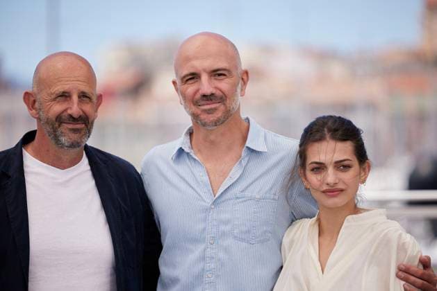 Photocall du film Le Royaume lors du 77eme Festival International du Film de Cannes Saveriu Santucci, Julien Colonna et Jeanne Herry au photocall du film Le Royaume lors du 77eme Festival International du Film de Cannes, France, le 21 mai 2024 Jacovides Moreau Bestimage The Kingdom Photocall at the 77th annual Cannes Film Festival at Palais des Festivals on May 21, 2024 in Cannes, France Cannes France  Copyright: xJACOVIDES-MOREAUx xBESTIMAGExJACOVIDES-MOREAUx xBESTIMAGEx