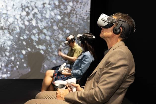 David Lisnard visits the 1st edition of the Immersive Competition at the Cineum during the 77th Cannes International Film Festival Cannes Mayor David Lisnard visits the 1st edition of the Immersive Competition at the Cineum during the 77th Cannes International Film Festival in Cannes, France, France, May 21, 2024 Jeremy Melloul Bestimage Cannes Mayor David Lisnard visits the 1st edition of the Immersive Competition at the Cineum during the 77th Cannes International Film Festival in Cannes, France, on May 21, 2024 Cannes France  Copyright: xJeremyxMelloulx xBestimagexJeremyxMelloulx xBestimagex