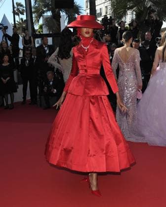 Cannes, 77th Cannes Film Festival 2024, Red carpet film Marcello mio In the photo: Rawdah Mohamed  Copyright: xAlbertoxTerenghix xipa-agency.nex xPoolxPhotoxEventsx03x IPA_Agency_IPA46362424