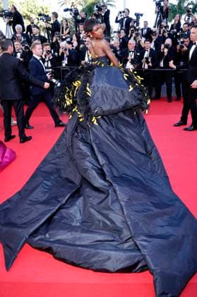 Leomie Anderson bei der Premiere des Kinofilms Marcello Mio auf dem Festival de Cannes 2024 77. Internationale Filmfestspiele von Cannes im Palais des Festivals. Cannes, 21.05.2024