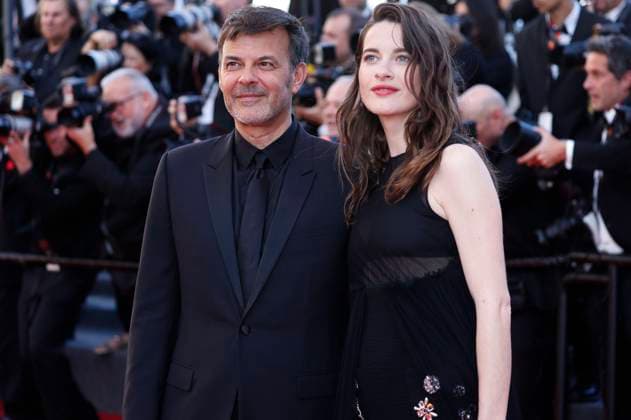 Francois Ozon und Rebecca Marderbei der Premiere des Kinofilms Marcello Mio auf dem Festival de Cannes 2024 77. Internationale Filmfestspiele von Cannes im Palais des Festivals. Cannes, 21.05.2024