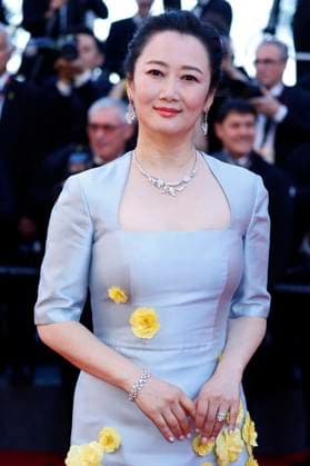 Zhao Tao bei der Premiere des Kinofilms Marcello Mio auf dem Festival de Cannes 2024 77. Internationale Filmfestspiele von Cannes im Palais des Festivals. Cannes, 21.05.2024