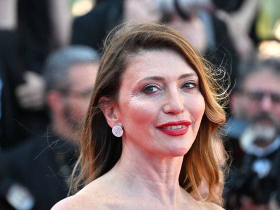 **Cannes, 77th Cannes Film Festival 2024, Eighth evening - red carpet of the film Marcello Mio Cannes, 77th Cannes Film Festival 2024, Eighth evening - Red carpet film Marcello Mio - In the photo: Valentina Micchetti Cannes France  Copyright: xIPA ABACAx