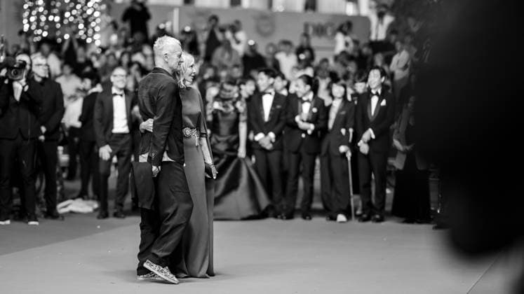 77eme Festival International du Film de Cannes Montee des marches du film Parthenope 77th International Cannes Film Festival Red carpet of Parthenope movie 305317 2024 05 21 Cannes France Sumner, Gordon Matthew Thomas Sting Styler, Trudie  Copyright: xEstellexCarlierx xStarfacex STAR_305317_025