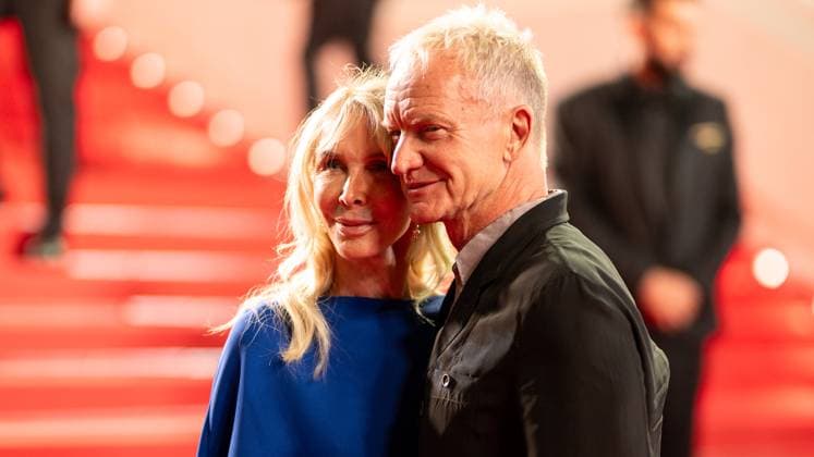 77eme Festival International du Film de Cannes Montee des marches du film Parthenope 77th International Cannes Film Festival Red carpet of Parthenope movie 305317 2024 05 21 Cannes France Sumner, Gordon Matthew Thomas Sting Styler, Trudie  Copyright: xEstellexCarlierx xStarfacex STAR_305317_030