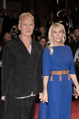 Annual Cannes Film Festival - Parthenope Red Carpet - Cannes DN Sting and Trudie Styler attends the Parthenope Carpet at the 77th annual Cannes Film Festival at Palais des Festivals on May 21, 2024 in Cannes, France. Photo by David Niviere ABACAPRESS.COM CANNES France  Copyright: xNivierexDavid ABACAPRESS.COMx