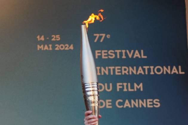 Festival de Cannes - Premiere - Marcello Mio Olympic Torch bei der Premiere zu Marcello Mio während der 77. Internationalen Filmfestspiele im Palais de Festival in Cannes am 21.05.2024. Copyright: xEventpressxKochanx