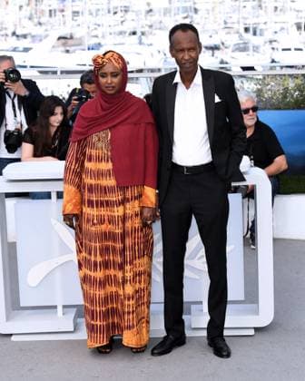 Cannes, 77th Cannes Film Festival 2024 Photocall film The Village Next To Paradise In the photo: Anab Ahmed Ibrahim, Ahmed Ali Farah  Copyright: xAlbertoxTerenghix xipa-agency.nex xPoolxPhotoxEventsx03x IPA_Agency_IPA46393461