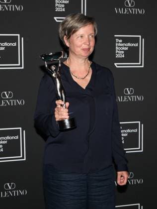 International Booker Prize 2024 London, UK. Jenny Erpenbeck wins the International Booker Prize 2024 for her book Kairos. Tate Modern. 21st May 2024. LMK11-S220524-001 Steve Bealing Landmark Media WWW.LMKMEDIA.COM 