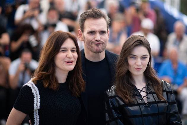 Entertainment Themen der Woche KW21 Entertainment Bilder des Tages Cannes Maria Photocall Jessica Palud, Matt Dillon and Anamaria Vartolomei attending the Maria Photocall as part of the 77th Cannes International Film Festival in Cannes, France on May 22, 2024. Photo by Aurore Marechal ABACAPRESS.COM Cannes France  Copyright: xMarechalxAurore ABACAx