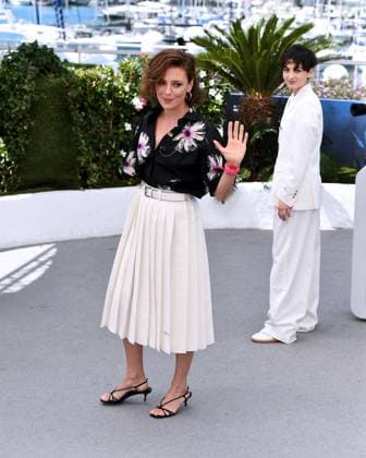 77th Cannes Film Festival 2024, Photocall film Rendez-Vous With Valeria Golino Cannes, 77th Cannes Film Festival 2024 Photocall film Rendez-Vous With Valeria Golino In the photo: Jasmine Trinca Cannes France  Copyright: xIPA ABACAx
