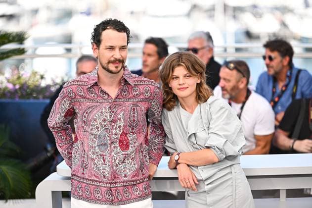 News - Maria (Being Maria) Photocall - The 77th Annual Cannes Film Festival Celeste Brunnquell and Jonathan Couzinie attend the Maria (Being Maria) Photocall at the 77th annual Cannes Film Festival at Palais des Festivals on May 22, 2024 in Cannes, France. Cannes Palais des Festival France Copyright: xStefanosxKyriazisx xLiveMediax LPN_1365292