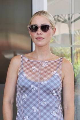 Cannes - Claire Holt At The Majestic Claire Holt is spotted at Hotel Majestic Barrier during 77th Cannes Film Festival in Cannes, France on May 22, 2024.. Photo by Marco Piovanotto ABACAPRESS.COM Cannes France  Copyright: xPiovanottoxMarco ABACAx