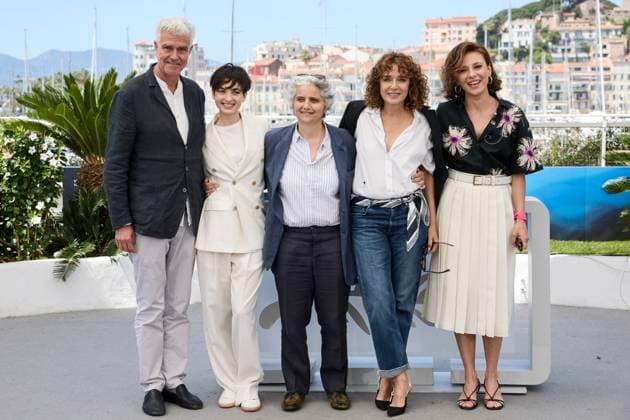 Photocall of the movie Larte della Gioia Lart de la joie , Seance Speciale at the 77th Cannes International Film Festival Guest, Tecla Insolia, Viola Prestieri, Valeria Golino and Jasmine Trinca Photocall of the movie Larte della Gioia Lart de la joie , Seance Speciale lors du 77eme Festival International du Film de Cannes 14 25 mai 2024 , le 22 mai 2024 Moreau Jacovides Bestimage Photocall of the movie Larte della Gioia The Art of Joy , Special Screening during the 77th Cannes International Film Festival May 14 25, 2024 , May 22, 2024 Cannes France Copyright: xJACOVIDES-MOREAUx xBESTIMAGExJACOVIDES-MOREAUx xBESTIMAGEx