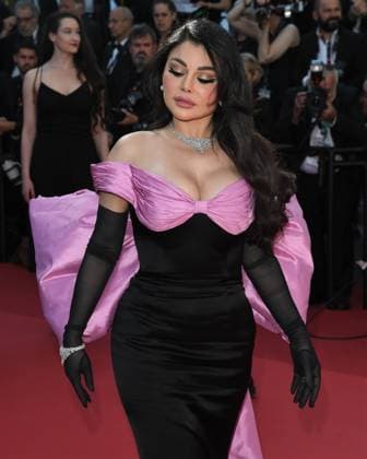 Cannes, France: Cannes, 77th Cannes Film Festival 2024, Red carpet film The Count of Monte Cristo In the photo: Haifa Wehbe Cannes France  - ZUMAp169 20240522_zea_p169_514 Copyright: xAlbertoxTerenghix