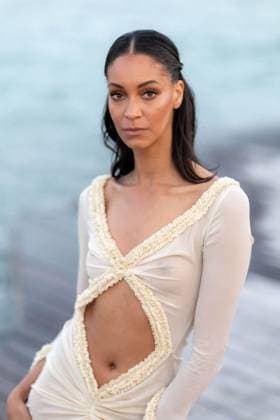 Cannes - Chantal Monaghan Portrait Portrait and personal shoot of Chantal Monaghan during the 77th annual Cannes Film Festival at the restaurant Ecrin plage on May 21, 2024 in Cannes, France. Photo by Cyril Chateau ABACAPRESS.COM Cannes France  Copyright: xChateauxCyril ABACAx