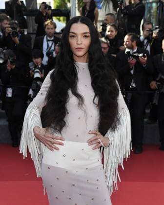 Cannes, France: Cannes, 77th Cannes Film Festival 2024, Red carpet film The Count of Monte Cristo In the photo: Mariacarla Boscano Cannes France  - ZUMAp169 20240522_zea_p169_707 Copyright: xAlbertoxTerenghix
