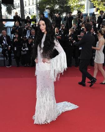 Cannes, France: Cannes, 77th Cannes Film Festival 2024, Red carpet film The Count of Monte Cristo In the photo: Mariacarla Boscano Cannes France  - ZUMAp169 20240522_zea_p169_773 Copyright: xAlbertoxTerenghix