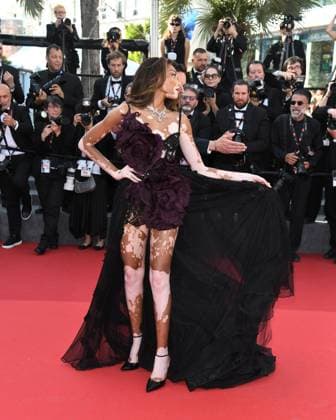 Cannes, France: Cannes, 77th Cannes Film Festival 2024, Red carpet film The Count of Monte Cristo In the photo: Winnie Harlow Cannes France  - ZUMAp169 20240522_zea_p169_782 Copyright: xAlbertoxTerenghix