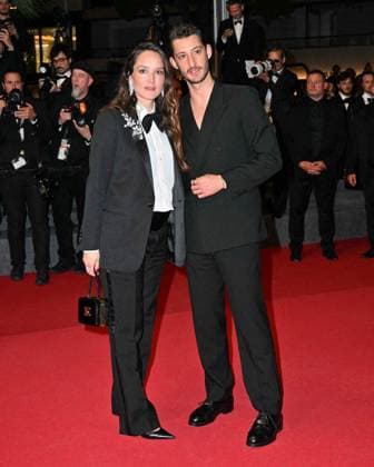 Cannes, 77th Cannes Film Festival 2024, red carpet film Motel Destino Cannes, 77th Cannes Film Festival 2024, red carpet film Motel Destino In the photo: Pierre Niney, AnaÃ¯s Demoustier Cannes France  Copyright: xIPA ABACAx
