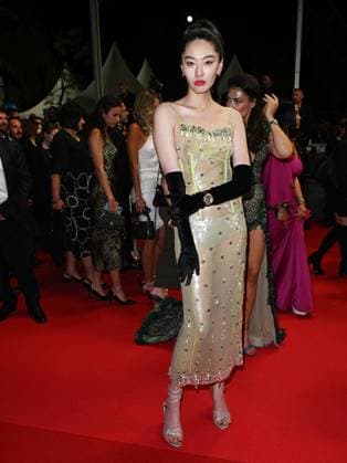 Cannes, 77th Cannes Film Festival 2024, Ninth Night. Red carpet of the film Motel Destino Cannes, 77th Cannes Film Festival 2024, Ninth Night. Red carpet of the movie Motel Destino - In the photo: Chen Bige Cannes France  Copyright: xIPA ABACAx