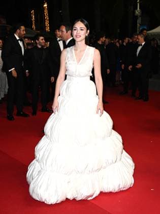 Cannes, 77th Cannes Film Festival 2024, Ninth Night. Red carpet of the film Motel Destino - In the photo: Isabelle Drummond  Copyright: xSimonexComix xipa-agency.netx xPoolxPhotoxEventsx03x IPA_Agency_IPA46420181