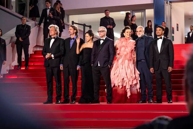 Fabiano Gullane, Caio Gullane, Janaina Bernardes, Fabio Assuncao, Nataly Rocha, Karim AÃ¯nouz, Iago Xavier MontÃ e des marches du film Â Motel Destino Â lors du 77eme Festival International du Film de Cannes, au Palais des Festivals Ã Cannes Le 22 mai 2024 Olivier Borde Bestimage Red carpet of the movie Â Motel Destino Â during the 77th Cannes International Film Festival at the Palais des Festivals in Cannes, France On may 22th 2024 unknown  Copyright: xOLIVIERxBORDEx xBESTIMAGExOLIVIERxBORDEx xBESTIMAGEx