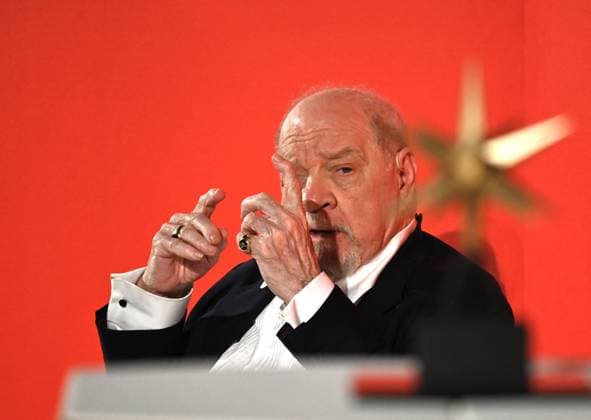 Turin, Piedmont: Turin, Italy Paul Schrader director and screenwriter receives the Stella della Mole Award at the National Cinema Museum with masterclass In the photo:Paul Schrader Turin  - ZUMAp169 20240522_zea_p169_1829 Copyright: xNickxZonnax