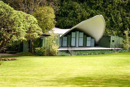 The concert lawn and stage at Butchart Gardens, Victoria, BC. 24596303