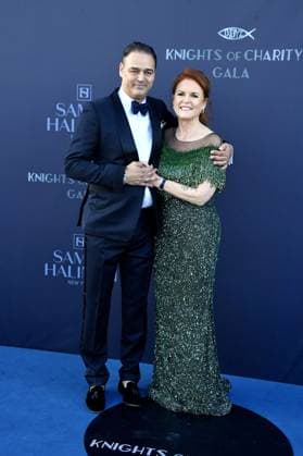 Milutin G. Gatsby und Sarah Ferguson bei der Knights of Charity Gala am 22.05.2024 im Rahmen vom 77. Film Festival in Cannes Knights of Charity Gala beim Cannes Film Festival 2024